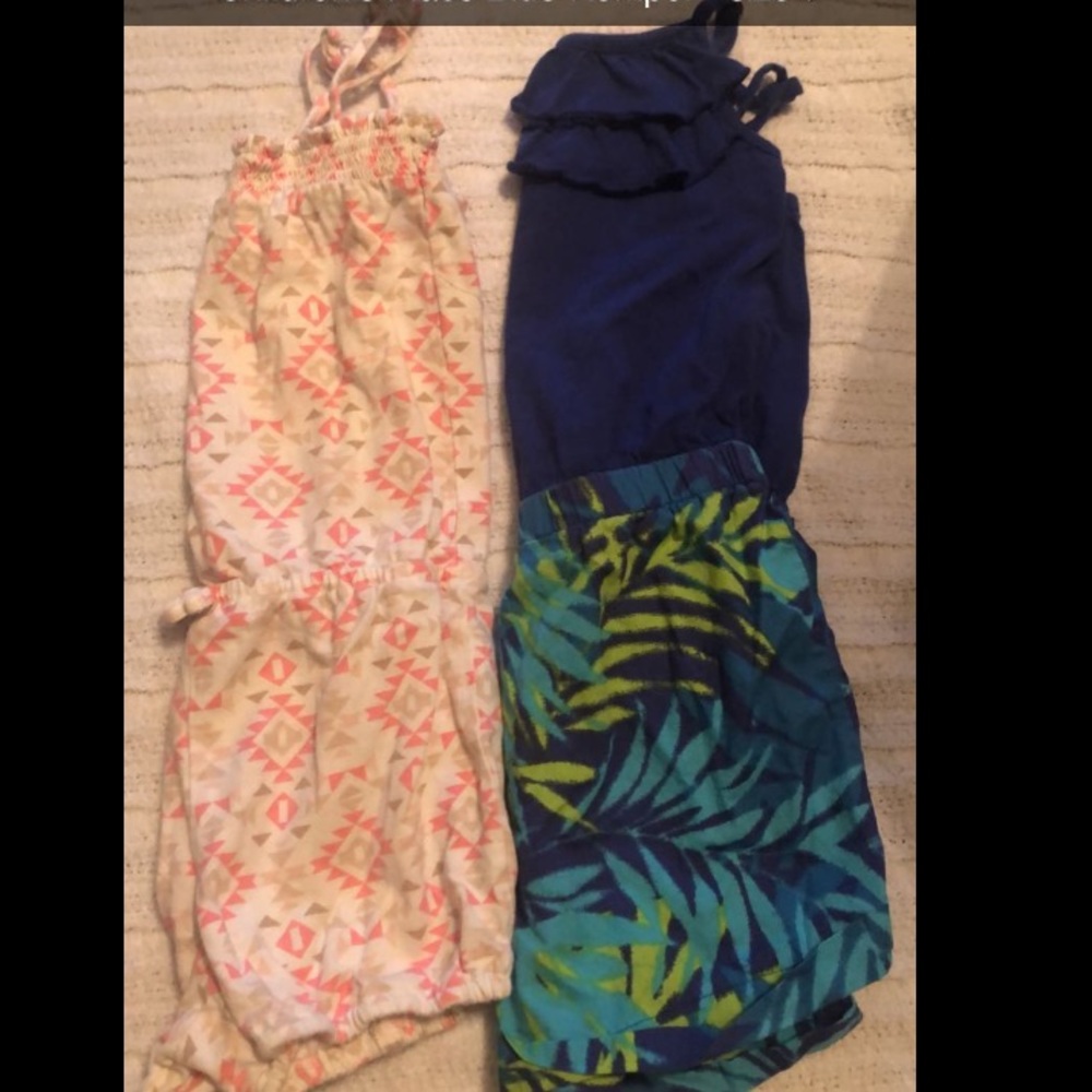 Two Children’s Rompers - 5 & 7